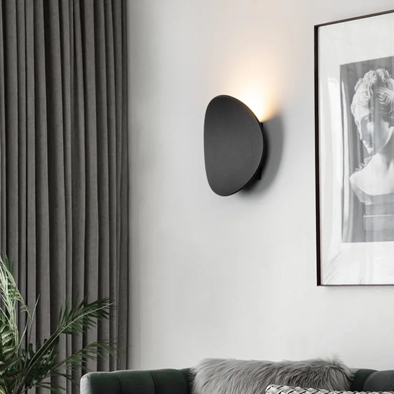 Креативный светодиодный настенный светильник в скандинавском стиле простые