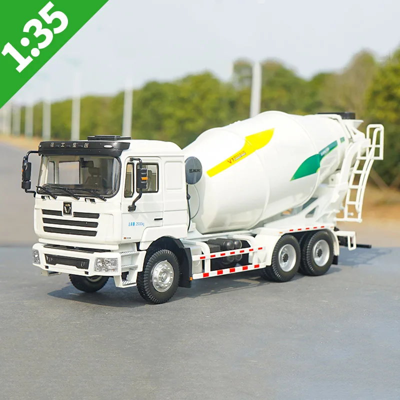 

Масштаб 1/35 классический металлический Швейцарский V7 миксер транспортер модель грузовика имитация отлитый под давлением инженерный трансп...