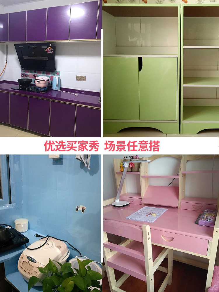 10 meters wallpaper self-adhesive waterproof moisture-proof kitchen oil-proof cabinet table furniture paper anti-peep stickers | Дом и сад