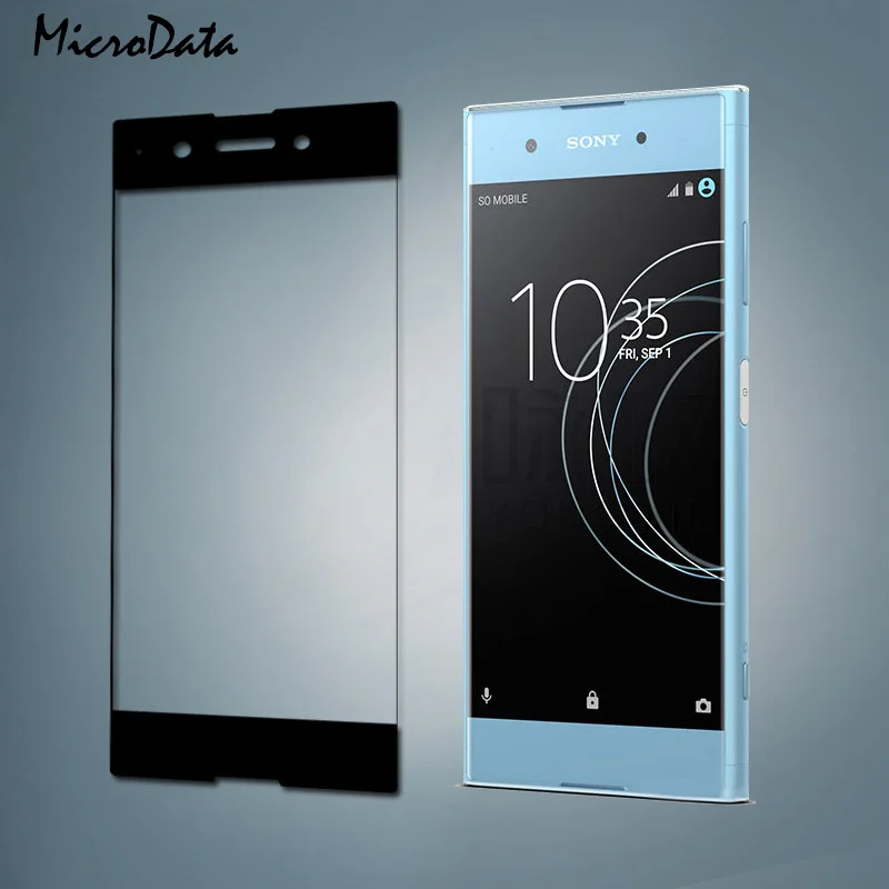 3D полное покрытие закаленное стекло для Sony Xperial XA1 Plus Защитная пленка экрана XA 1 One