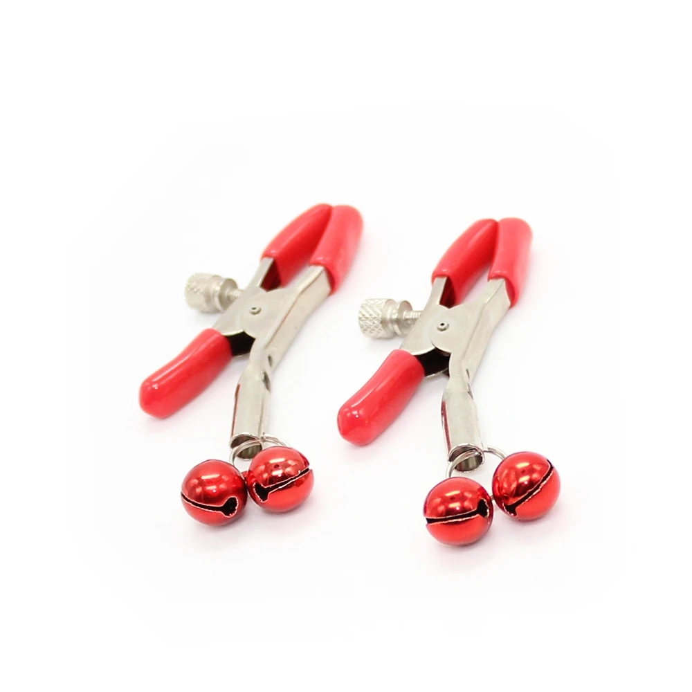 Женская цепочка из нержавеющей стали зажимы для соски с колокольчиком зажим