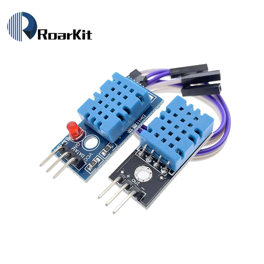 Цифровой датчик температуры и влажности MW33 DHT11 светодиодные модули электронные