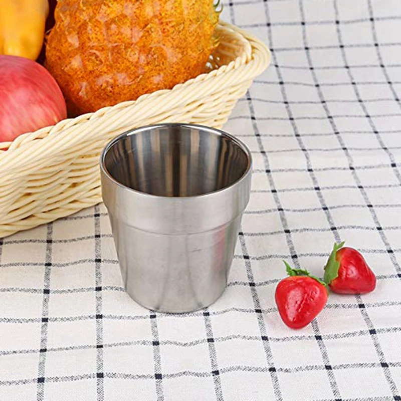 7 шт. кружки с двойными стенками изоляции Кофе Чай пивные стаканы для напитков 3