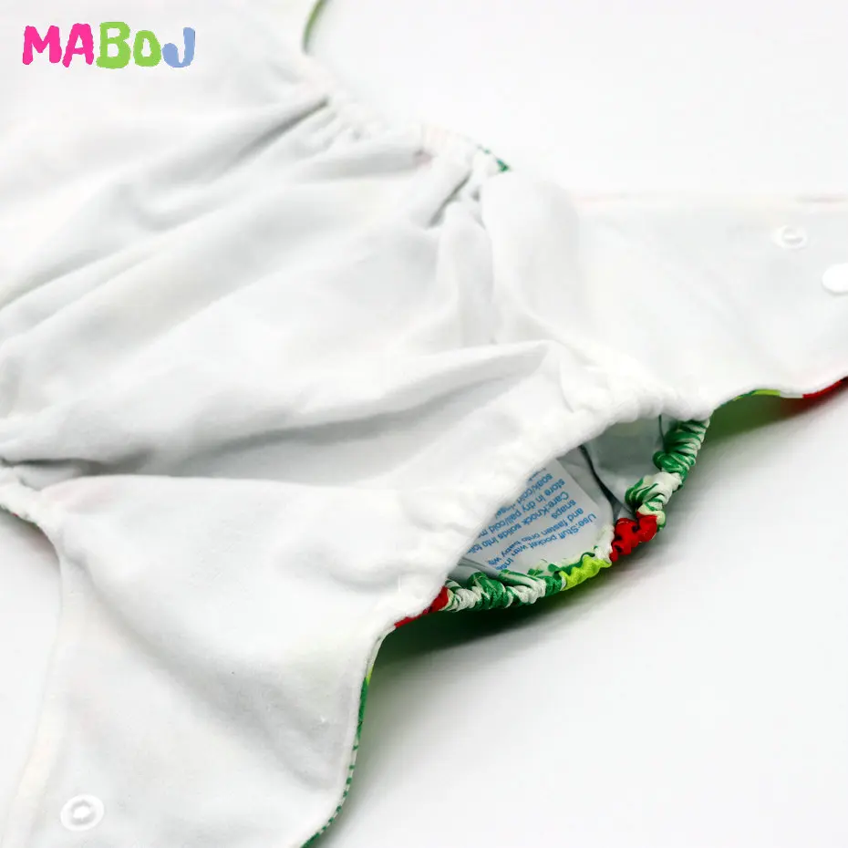 Экологичные тканевые подгузники детские моющиеся многоразовые карманные одного