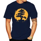 Новая брендовая мужская рубашка, бонсай, дерево дзен, медитация, мир, баланс, футболка