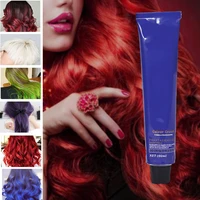 1pcs 6colors natural color fashion styling hair dye cream semi permanent hair dye tint menwomen fashion hair care styling tools
