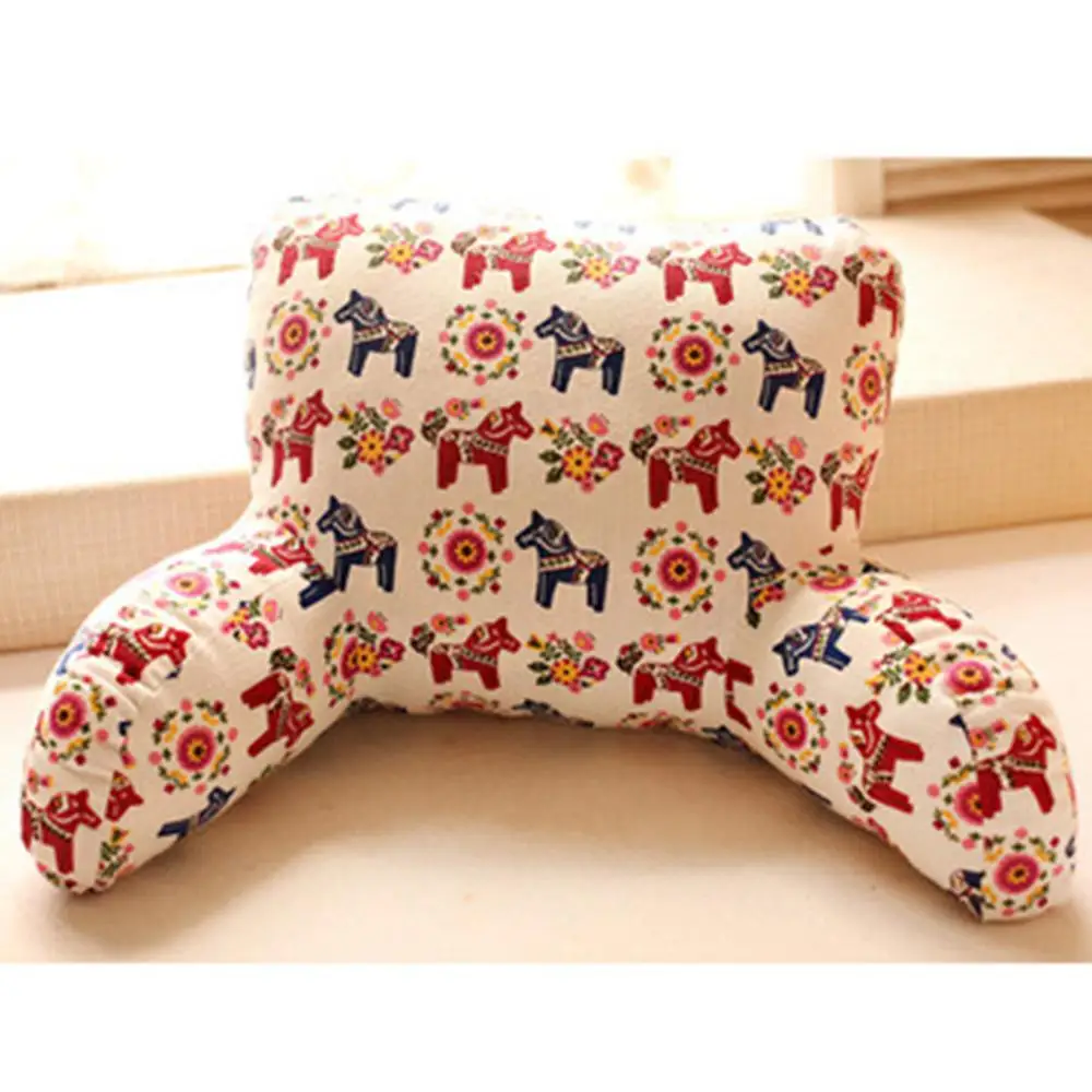 Надувная подушка для самолета Шея Подушка с Arm Поддержка кровать Чтение отдыха