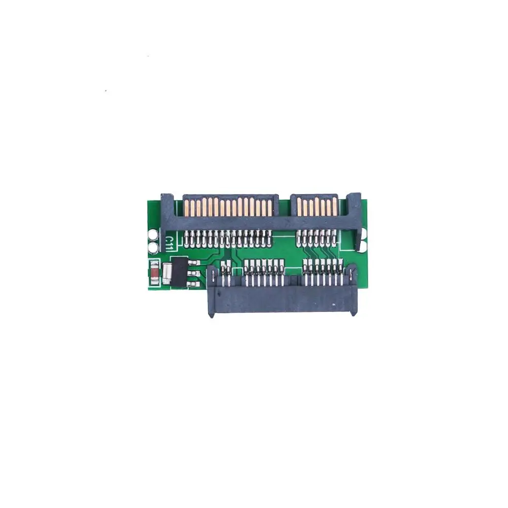 

1.8" SSD Micro 22 pin SATA to 2.5" Hard Drive 3.3V Adapter Card Converter