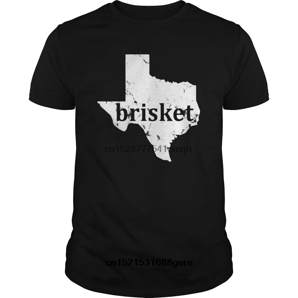 Забавная футболка Texas барбекю брикет состаренное мясо Футболка мужская