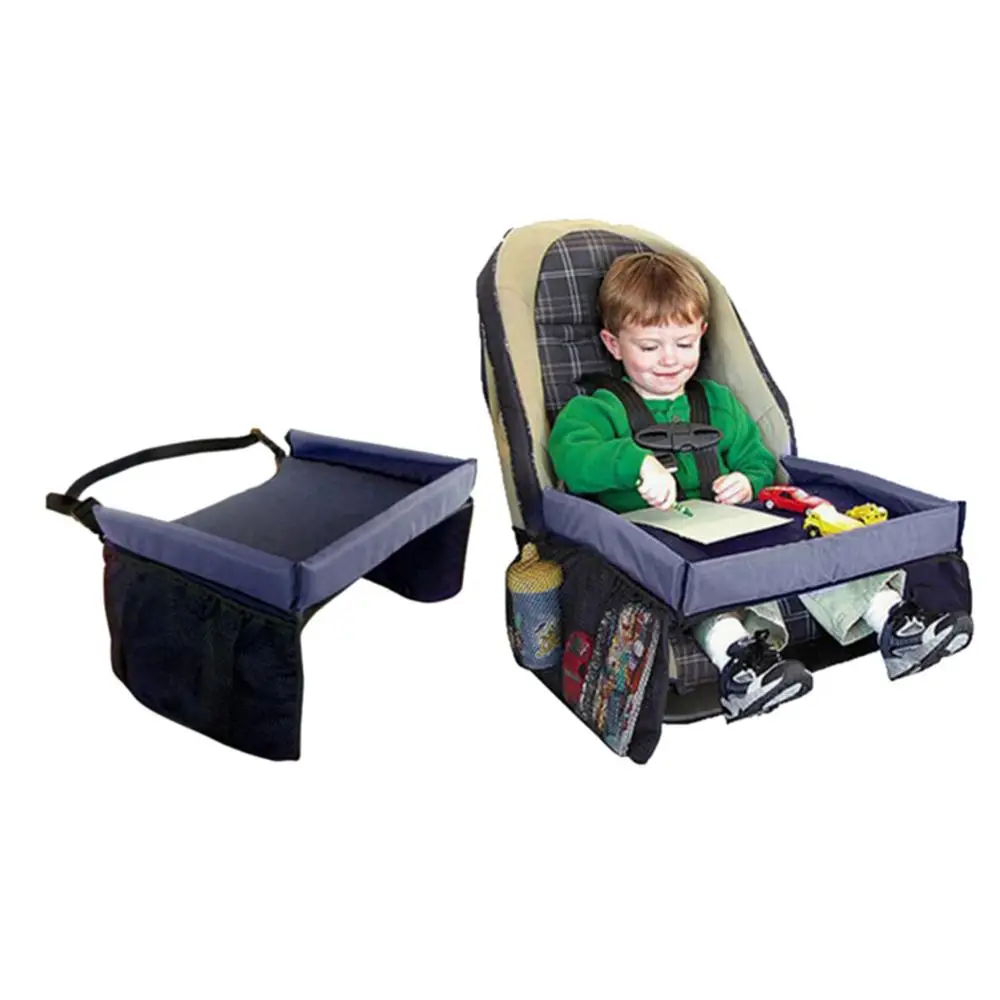 Детские автомобильные поднос тарелки портативный водонепроницаемый обеденный