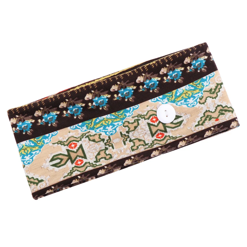 Наушники унисекс повязка на голову с кнопкой маска партнер для бега эластичная