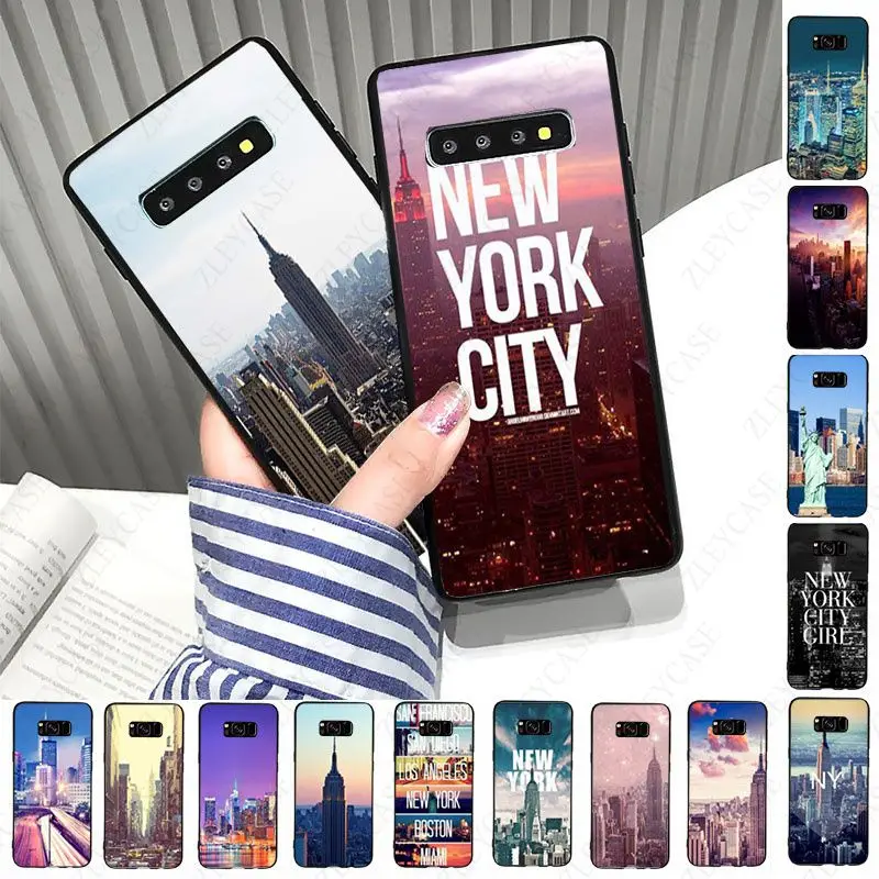 

NYC NEW YORK city Phone Cover For samsung galaxy s10 s20fe s9 s30 s20ultra s21plus note8 note9 note10plus note20 ultra Cases