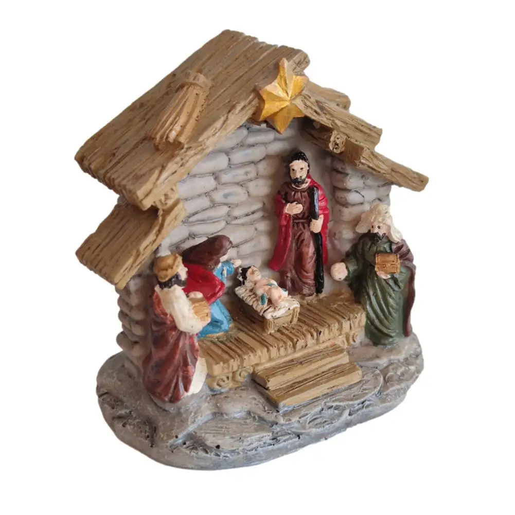 

Holy Family Statue Nativity Scenes For Christmas Indoor Nativity Sets Holy Family Jesus Catholic Christmas Figurines Crafts