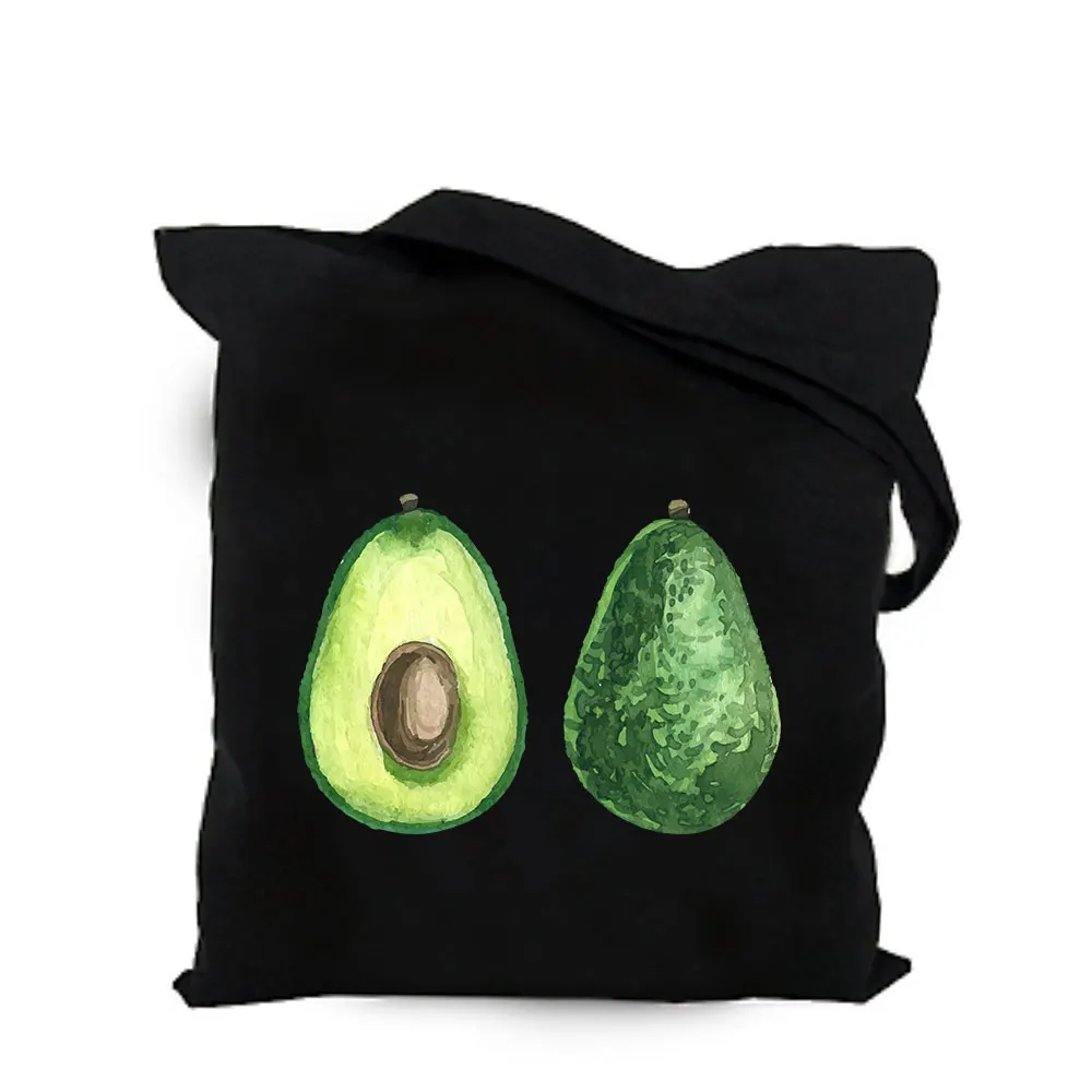 canvas tote bag 04 Новинка! тканевая сумка "авокадо", "Клубника", на заказ, сумка-тоут, под заказ, эко, сделай сам, сумка для покупок с логотипом, с логотипом для девушек и женщин - Цвет: canvas tote bag 04