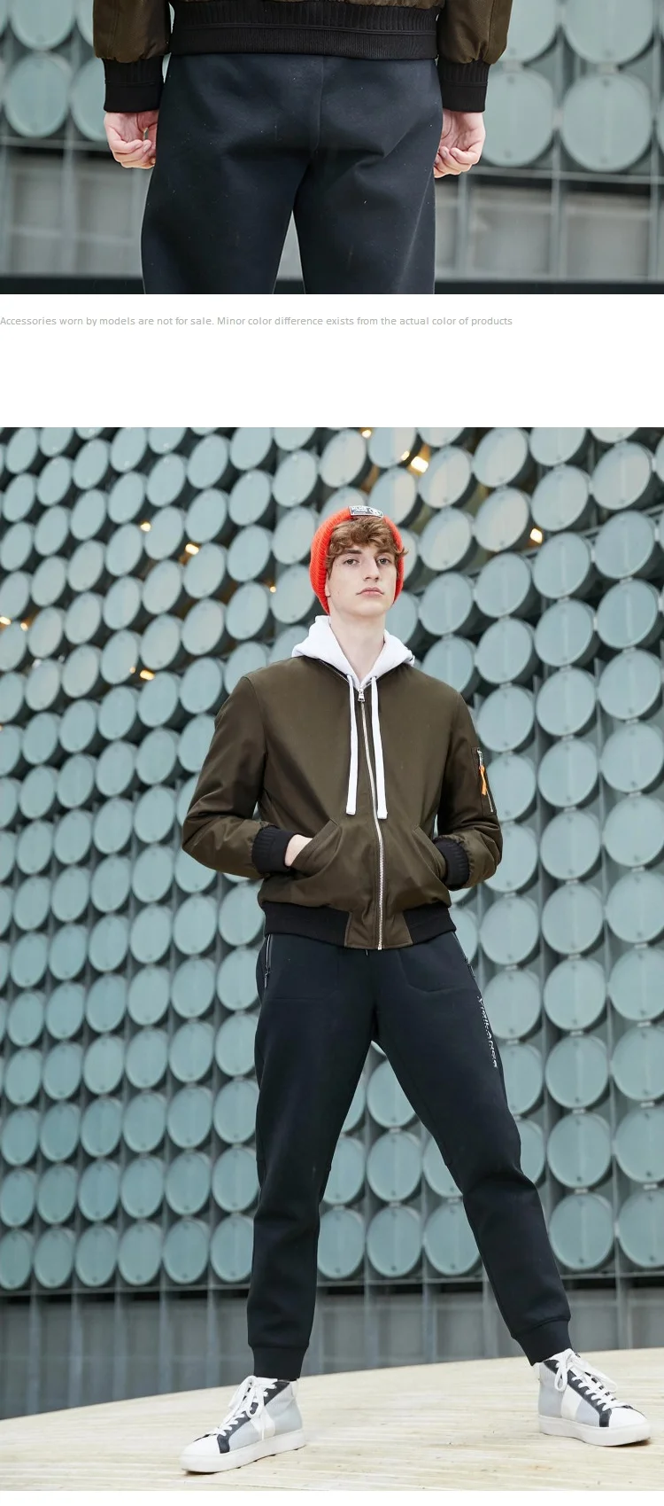 JackJones мужские бейсбольные куртки с воротником 219309512
