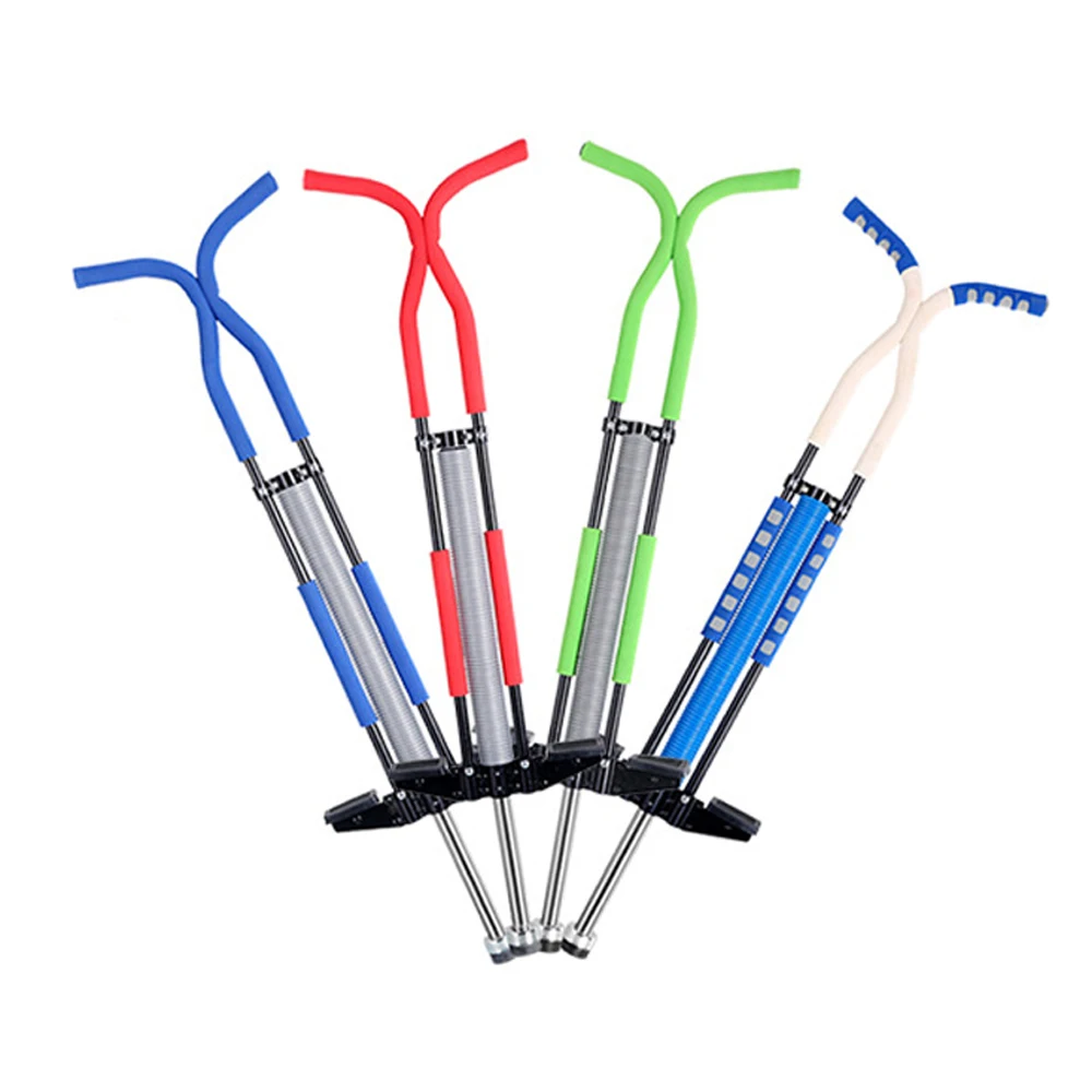 

Adults/Kids Pogo Stick Jumping Stilts Fly Jumper Air Kicks Boing Outdoor Body-building Kangaroo Jumping Shoes Gym Sport Exercise