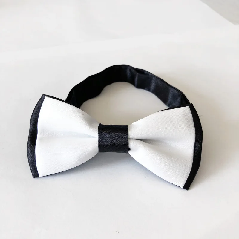 Детский модный официальный хлопковый галстук бабочка Детские классические