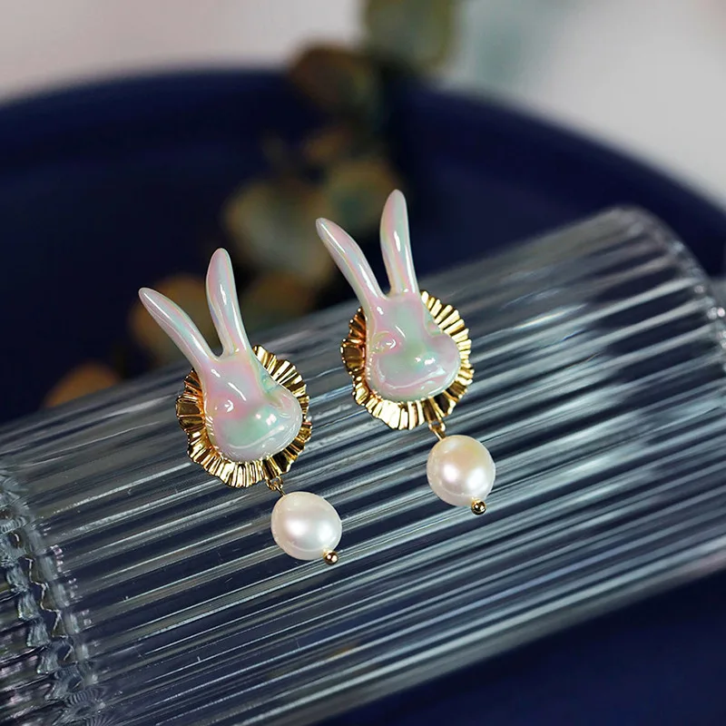 Женские металлические серьги-подвески Origin летние серьги с имитацией жемчуга и