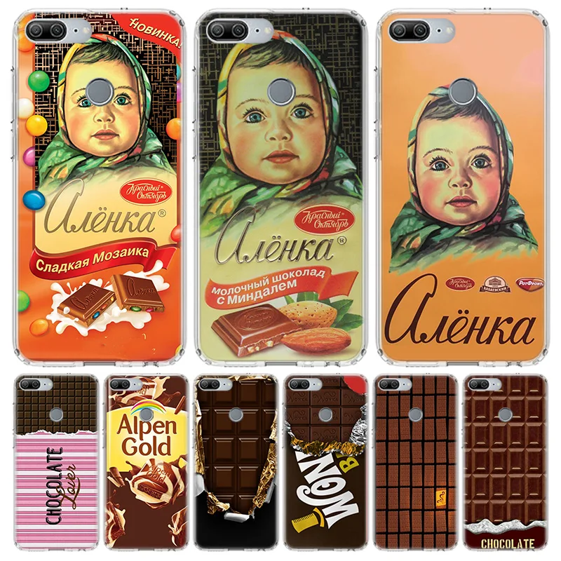 Чехол для телефона Alenka bar wonka chocolate Huawei Honor 10 9 Lite Y9 Y5 Y6 Y7 2019 8X 8A 8S 7A 7X 10i 20i Pro V30 Art Coque
