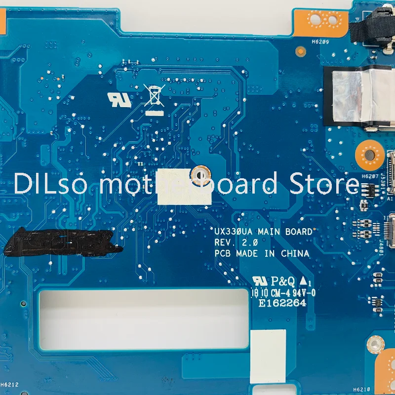 ux330uak original motherboard is suitable for asus ux330ua ux330uar ux330u u3000u motherboard with i5 7200u 8gbram 100 working free global shipping