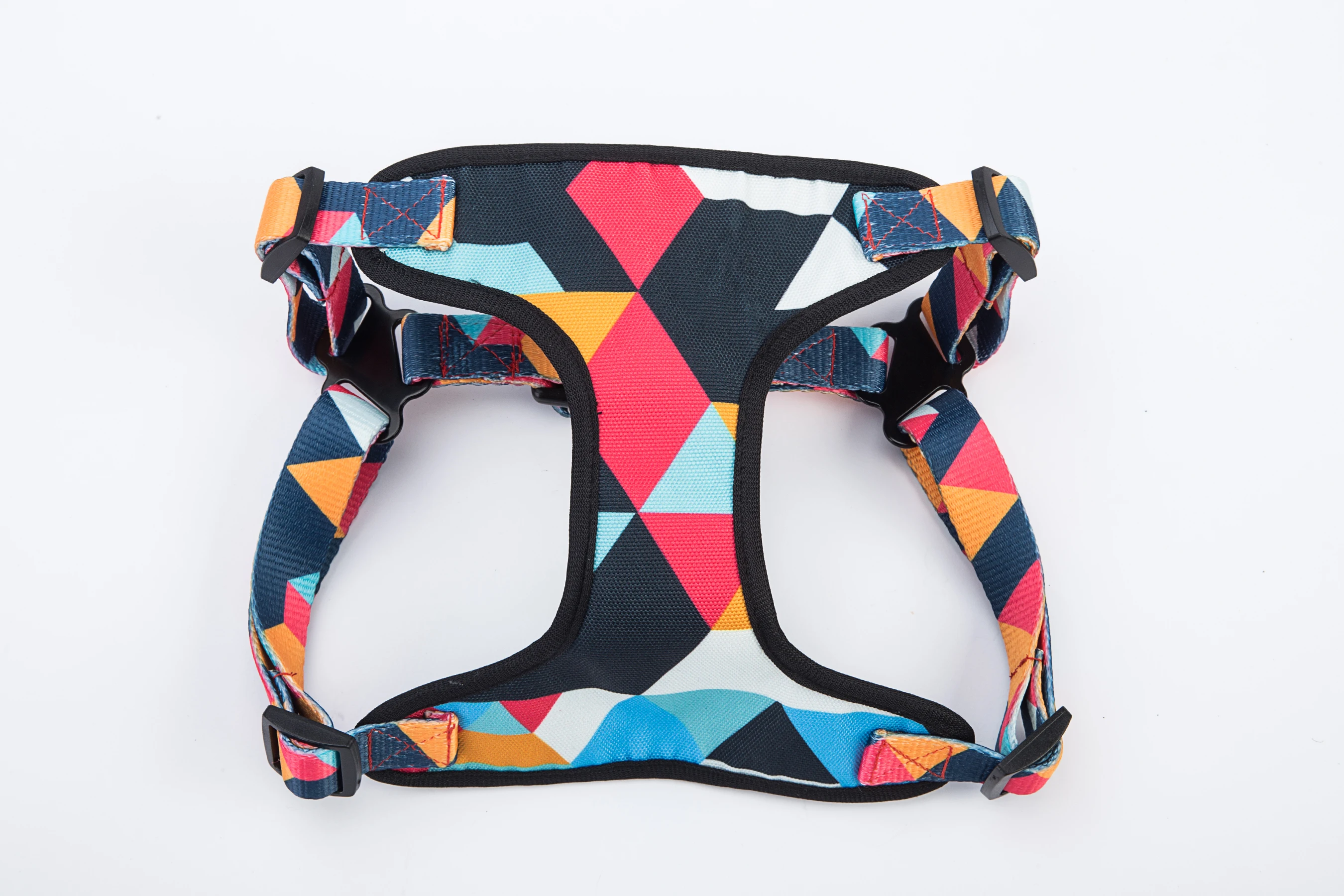 

Dog Harness Printing Pet Products Soft Oxford Harness Vest walking New Design High Quality Colorful For small medium French dog
