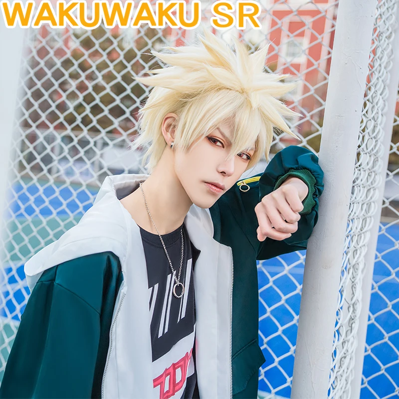 

В наличии, костюм вакуваку-ср из аниме «Моя геройская Академия», костюм для косплея боку «Моя геройская Академия», бакугу, катацки, мужской к...