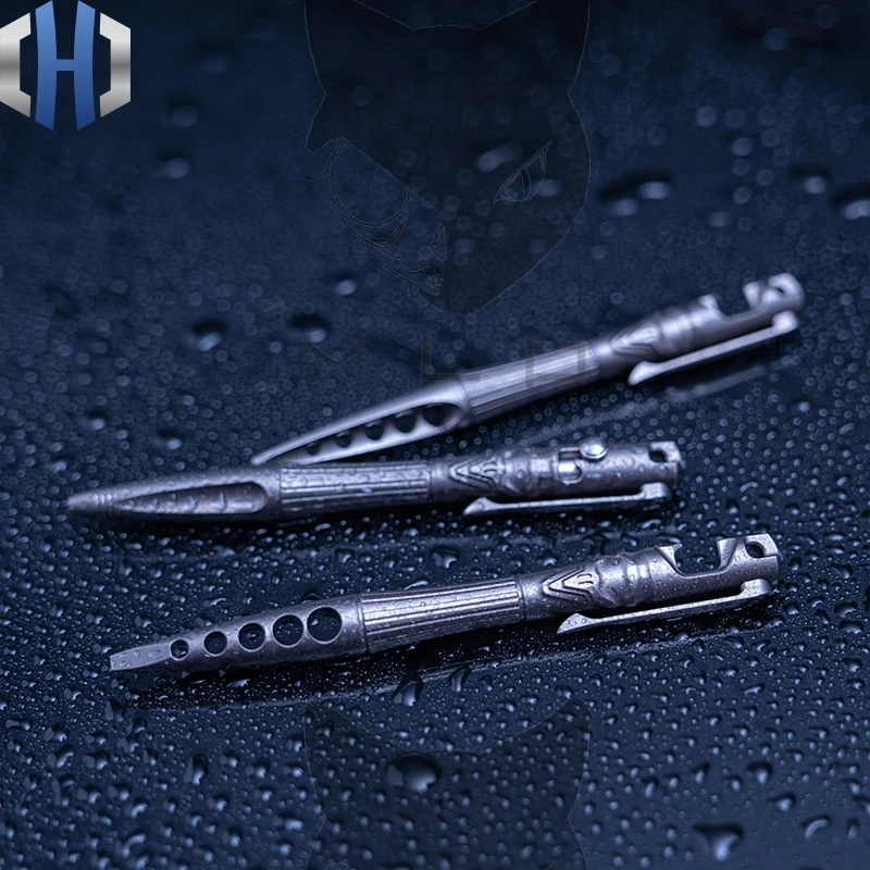 Harga Pena Taktis TC4 Titanium Alat Linggis Pena Portable EDC