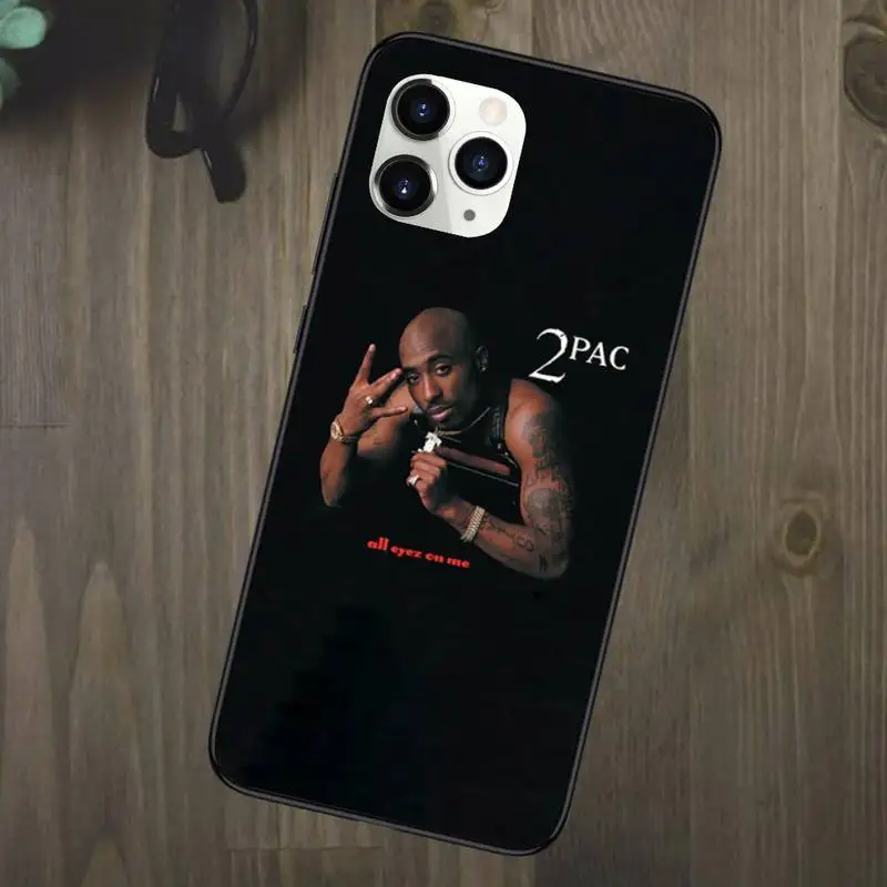 

2pac Tupac Phone Case for iPhone 11 12 mini pro XS MAX 8 7 Plus X XS XR