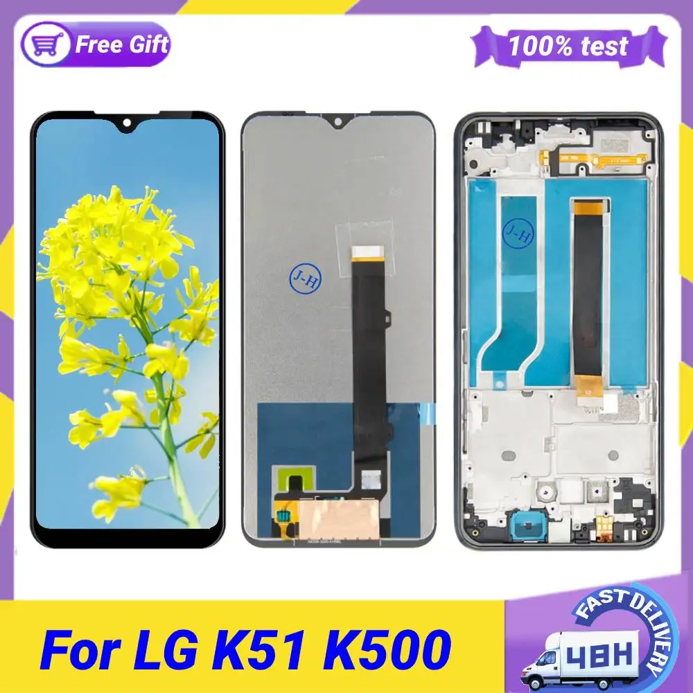 

Оригинальный ЖК-дисплей для LG K51 K500 K500MM LMK500QM, дисплей детской длины, сменный аксессуар для LG K51 6,50"
