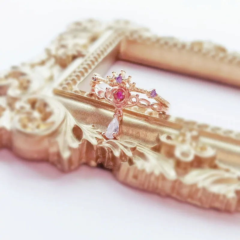 Аниме революционная девушка Утена Tenjo драгоценный камень Косплей кольцо милый