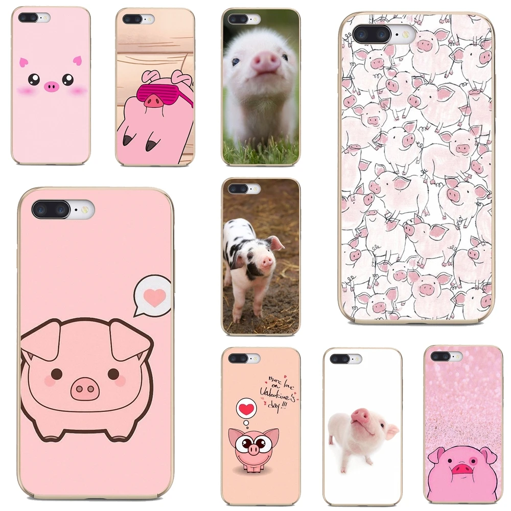 

funny-cute-lovely-pig For Apple iPhone 10 11 12 Pro Mini 4S 5S SE 5C 6 6S 7 8 X XR XS Plus Max 2020 Soft Silicone TPU Case