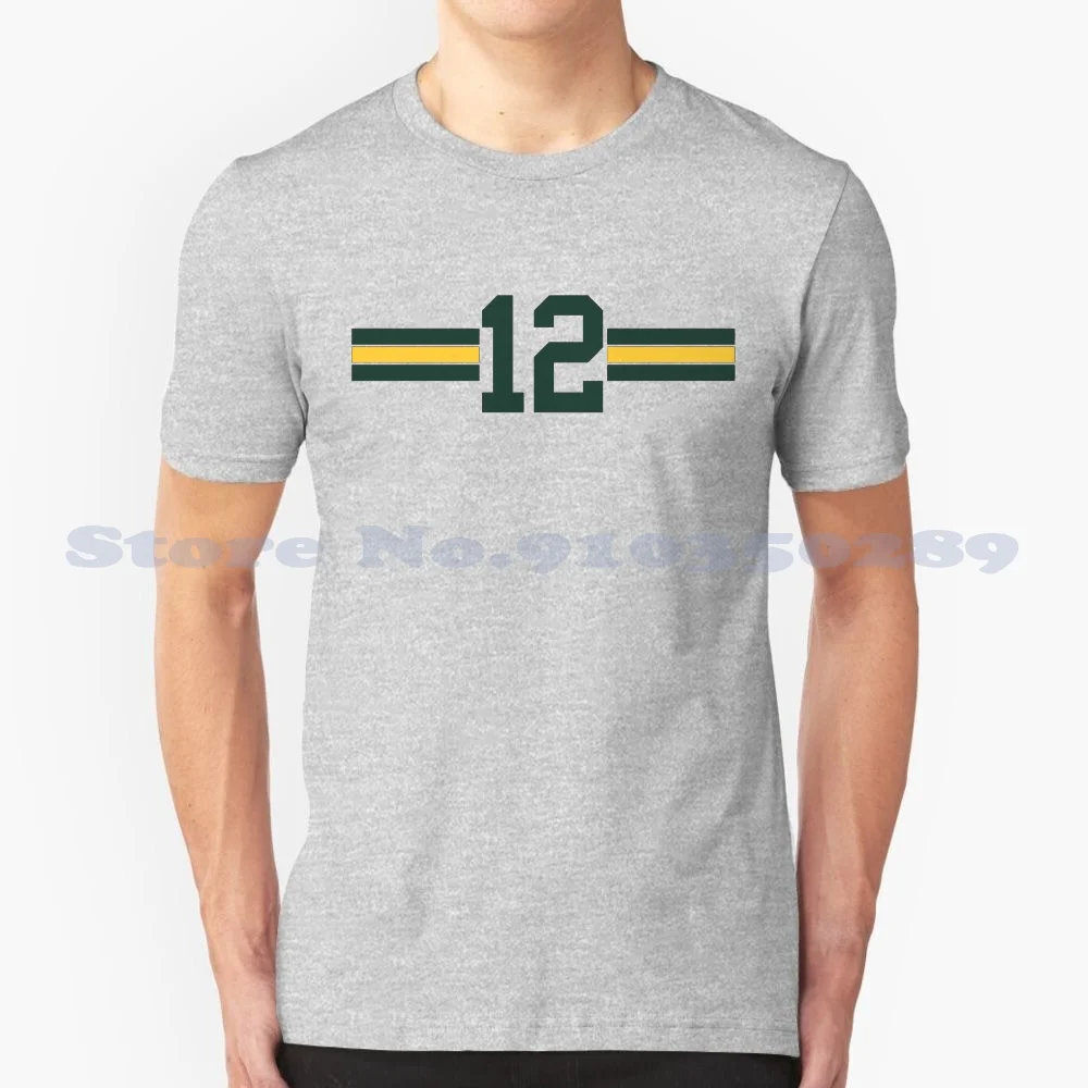

Футболка для мужчин и женщин Green Bay #12, летняя забавная Футболка Аарон S Lambeau, штат Висконсин, Калифорния, новые спортивные футболки