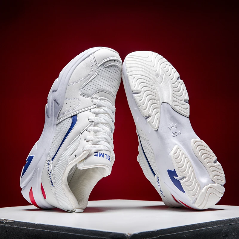 Мужские кроссовки KELME белые спортивные для бега Модные дышащие светильник