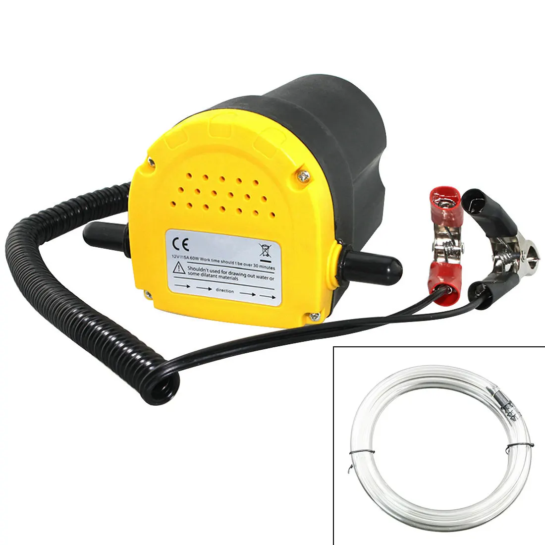 

Насос для откачки двигателя, 12 В, 60 Вт, с зажимом типа «крокодил»