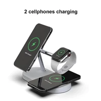 Newest T268C Macsafe Wireless Charger For iPhone Samsung Apple Watch Charging Station for Airpods Pro iWatch 7-1