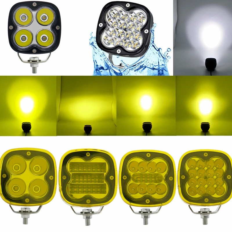 2 дюйма светодиодные противотуманные фонари для грузовых автомобилей Jimny ATV UTV