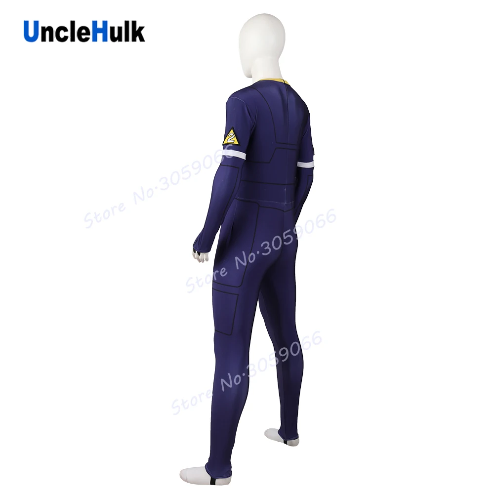 Костюм для косплея Gekisou Sentai Carranger Blue Racer | UncleHulk Тематическая одежда и униформа