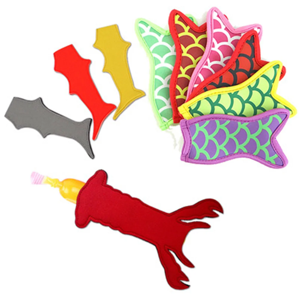 

10 шт., неопреновая сумка-антифриз в форме рыбьего хвоста