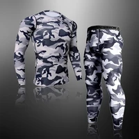 quick dry camouflage mens running sets compression sports suits skinny tights clothes gym fitness camo sportswear