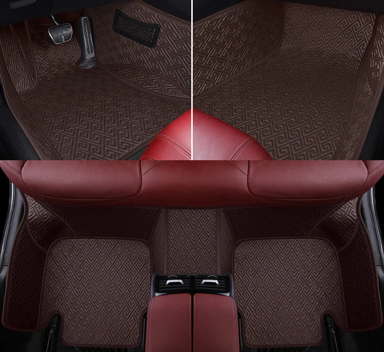 

Автомобильный напольный коврик на заказ для автомобиля Hyundai santa fe ix25 solaris ix35 accent elantra veloster Genesis tucson i30, напольные коврики для автомобилей