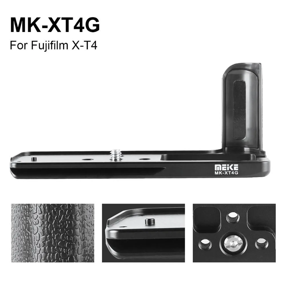 Meike MK XT4G рукоятка из алюминиевого сплава БЫСТРОРАЗЪЕМНАЯ пластина L кронштейн для
