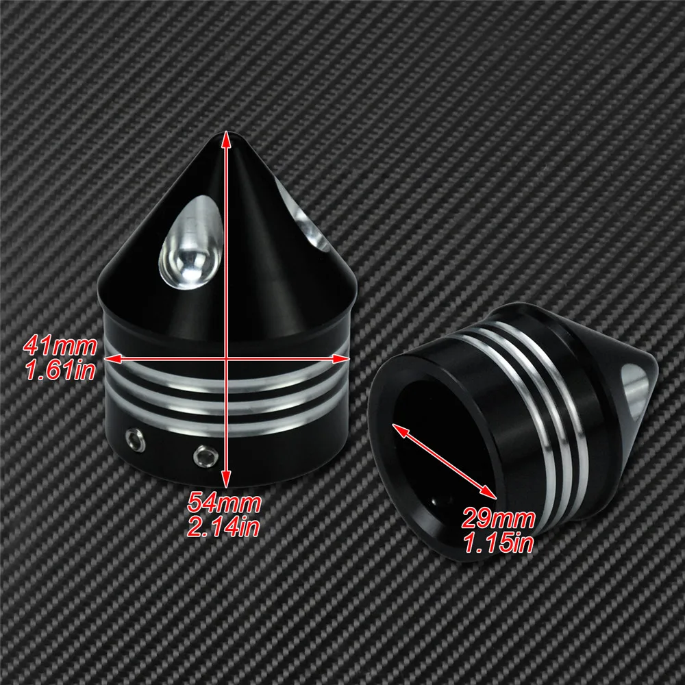 Колпачок для гайки переднего моста мотоцикла с ЧПУ Harley Touring Electra Glide Dyna Street Bob Fat