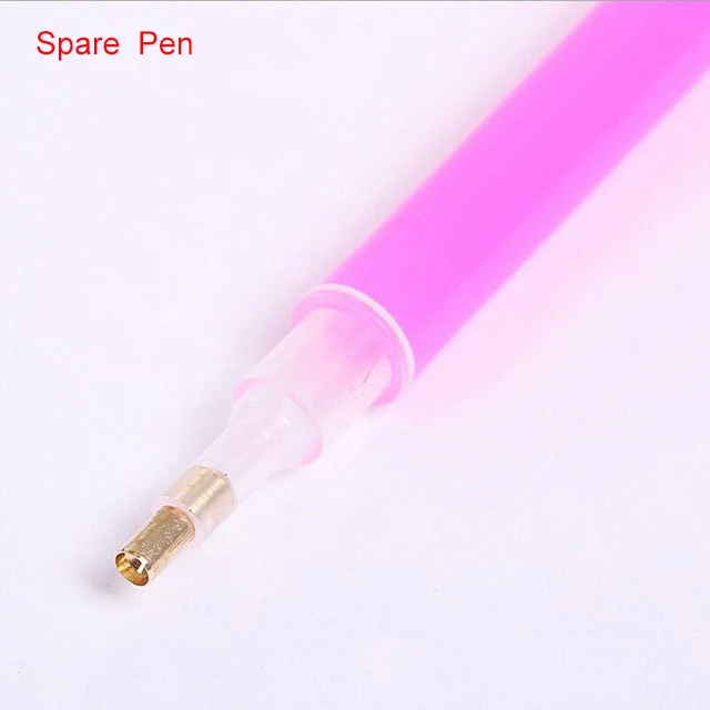 Spare Pen DIY мини-узор Алмазная вышивка мультфильм животное алмазная живопись для детей круглая Алмазная наклейка для чашки книга Декор телефона - Цвет: Spare Pen