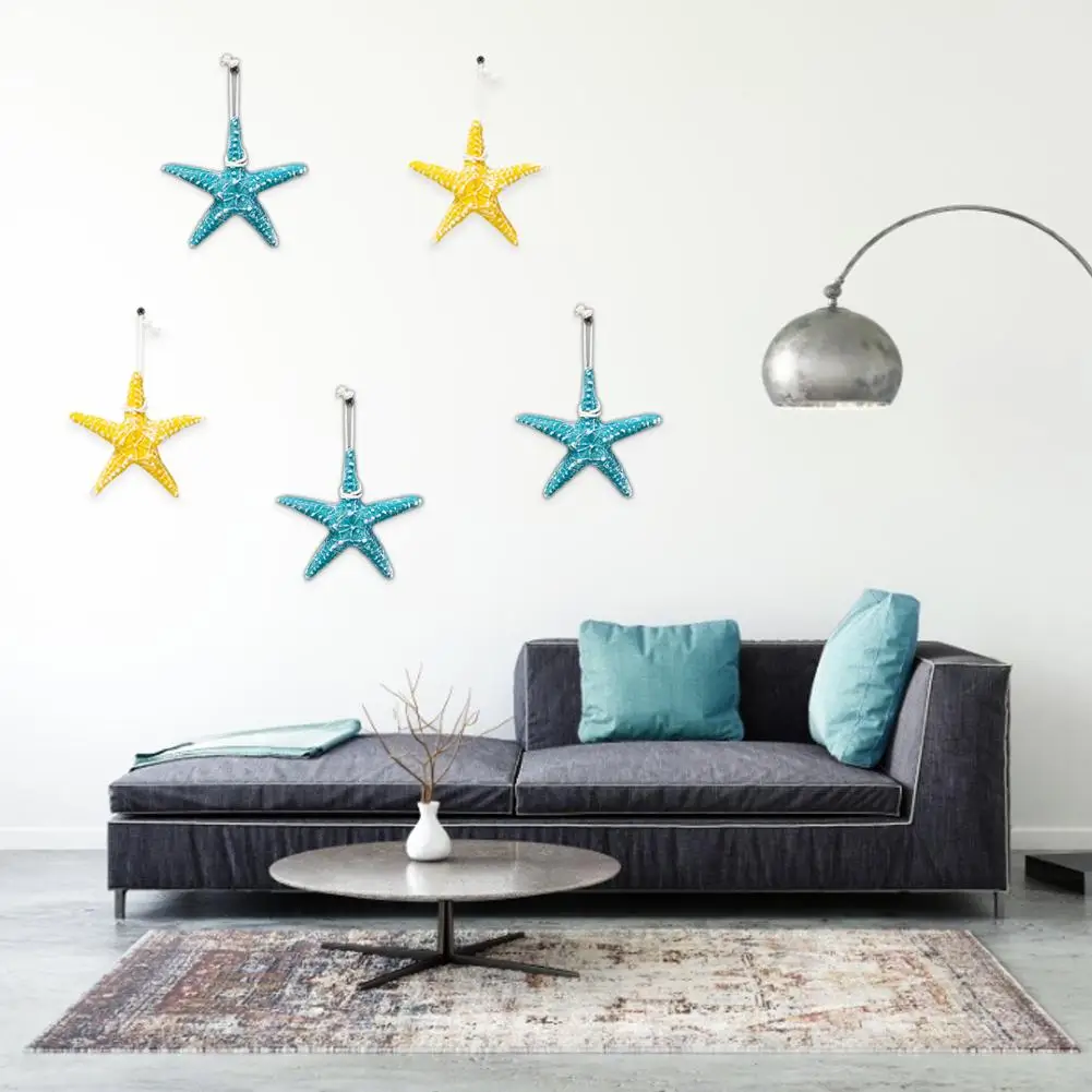 13*13 см инновационный цвет Таро Морская звезда из смолы маленькая настенная