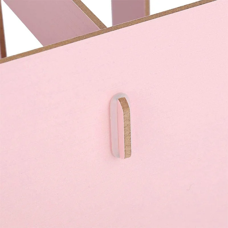 Книжная стойка деревянная настольная книжная полка для самостоятельной сборки