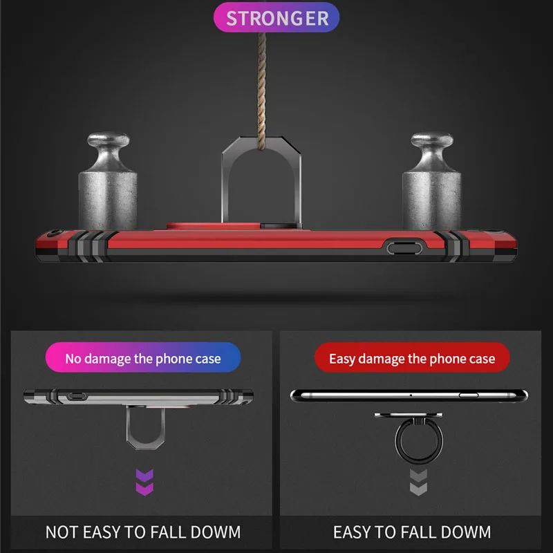 Модный чехол-накладка из поликарбоната и ТПУ для iPhone 6 6s 7 8 Plus X Ten 10 XR XS Max 11 Pro чехол