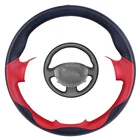 Индивидуальная ручная сшитая оплетка из искусственной кожи для Renault Megane 2 2003-2008 Kangoo 2008 Scenic 2 2003-2009