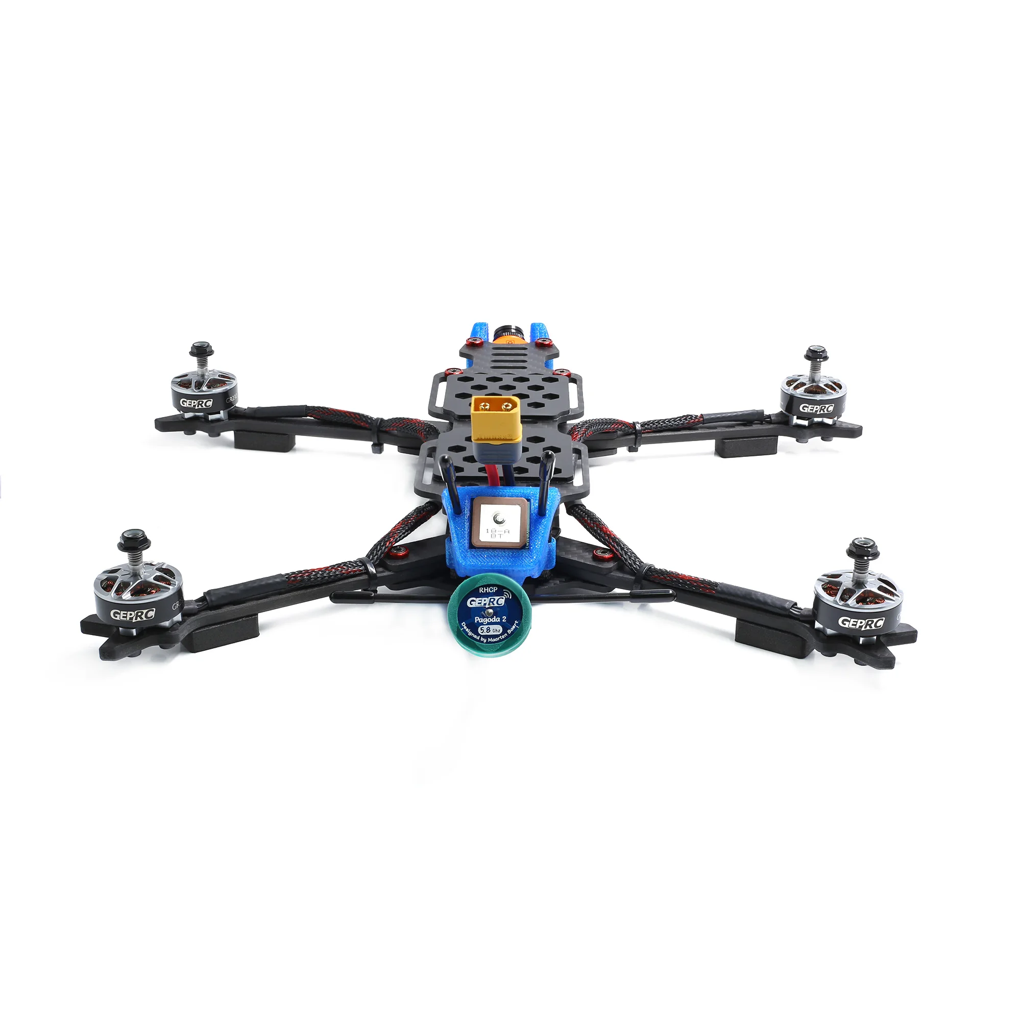 GEPRC Крокодил 7 PRO SPAN BLHELI32 50A 800 МВт VTX Runcam Micro Swift BN220 GR2306 1600KV 6S 7-дюймовый FPV Дрон LR7 |
