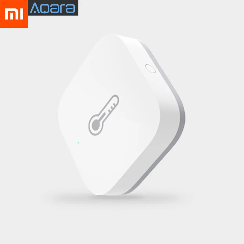 Xiaomi Aqara датчик температуры и влажности окружающей среды умный датчик давления воздуха работает с Android IOS Mijia приложение управление в Stoc - Цвет: aqara version