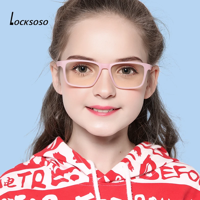 Очки LOCKSOSO с защитой от сисветильник и излучения для детей очки компьютерных игр